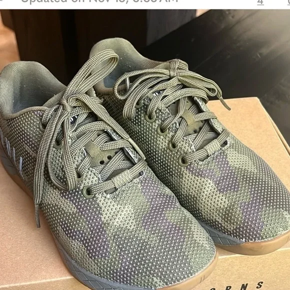 NWOT Green Camo NoBull Trainers (W 7.5) - Picture 6 of 6